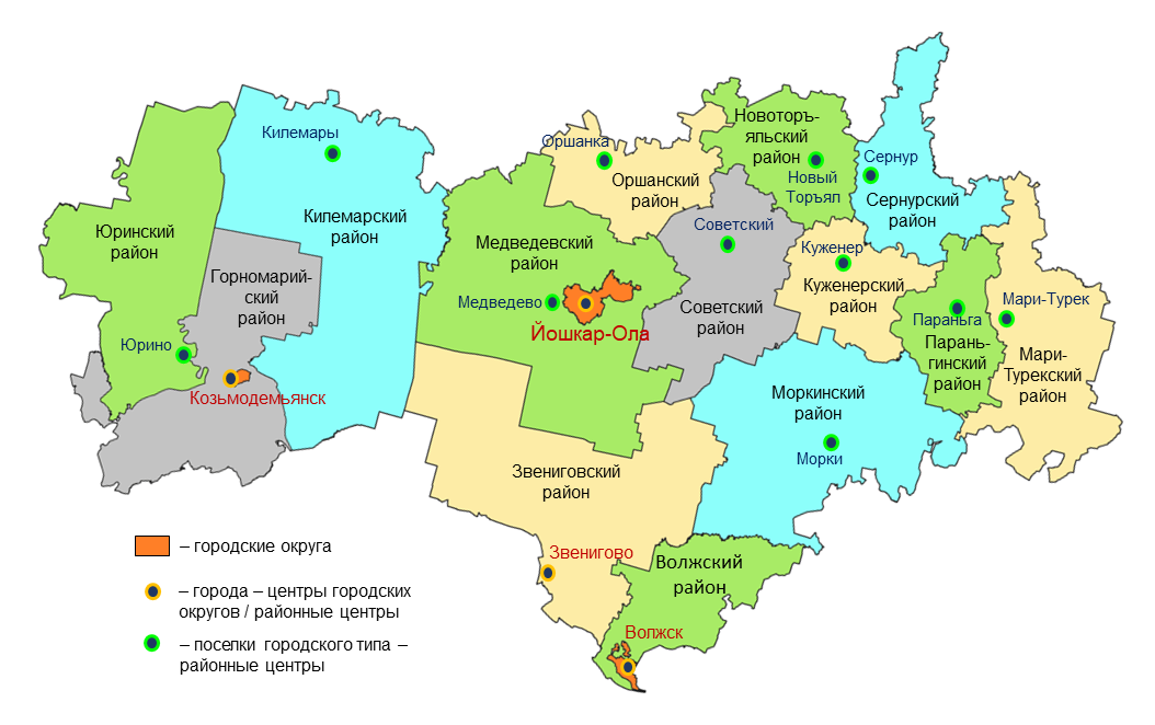 Карта волжск марий. Марийская Республика на карте. Волжск на карте.